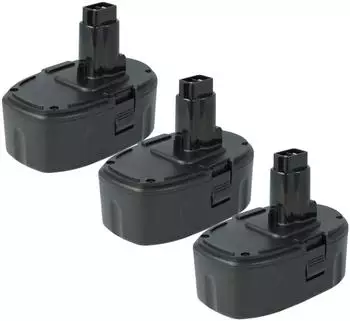 vhbw Ersatzakku 3er-Pack Li-Ion 18V 3000mAh f&uuml;r Werkzeug (183664952-12)