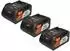 vhbw Akku-Set 3x Li-Ion 18V 4000mAh für Werkzeug (183664883)