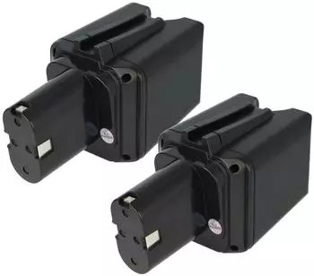 vhbw Ersatzakku 2x NiMH 2500mAh 9,6V für Werkzeug (183737969-7)