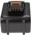 EXTENSILO Akku für Rockwell RK2810/RK2812, Li-Ion, 20V, 5000mAh (183496025-13)