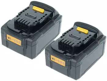 vhbw 2x Akku für Elektrowerkzeug 18V 5000mAh Li-Ion mit USB-C (183791270-36)