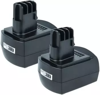vhbw Ersatzakku 2er-Set NiMH 9,6V 3300mAh für Werkzeug (183542541)
