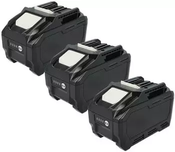 EXTENSILO Ersatzakku f&uuml;r Makita TD001G / HS004G / W001G Li-Ion 40V 6000mAh, 3er-Pack (181816877-1)