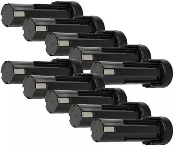 vhbw Akku-Pack 10x NiMH 2,4V 3300mAh f&uuml;r Elektrowerkzeug (168539771)