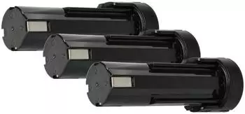 vhbw Akku-Set f&uuml;r Pressofix 208 / SDF-AK210, NiMH, 2,4V, 3300mAh, 3er-Pack (168539480)