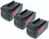 vhbw Akku-Set 36V 6000mAh Li-Ion, 3 Stück (127047535-1)