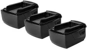 vhbw Ersatz-Akku 3er-Pack Li-Ion 3000mAh 21,6V (120694745-6)