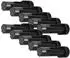 vhbw Ersatzakku 10er-Set NiMH 3300mAh 2,4V für Elektrowerkzeug (168539771-3)