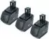 vhbw Akku NiMH 1500mAh 15,6V, 3er-Pack (138070469)
