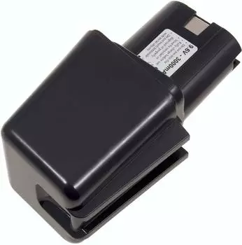 Powery Ersatzakku NiMH 9,6V 3000mAh "Knolle" (2607300002)