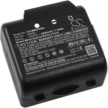 Powery Akku kompatibel mit IMET AS083, NiMH, 3,6V, 2000mAh (AS083)