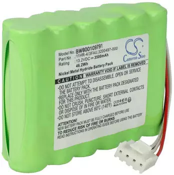 vhbw Ersatzakku f&uuml;r Splei&szlig;ger&auml;t NiMH 3500mAh 13,2V (123420209-1)