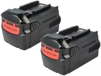 EXTENSILO Ersatzakku f&uuml;r Hilti B36 / B36V Li-Ion 36V 7000mAh (2er-Pack) (182438514-2)