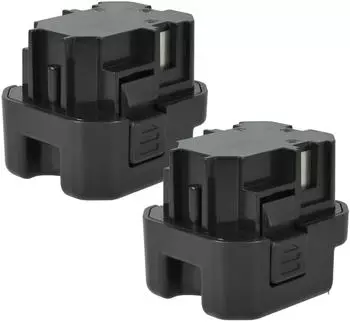 vhbw Ersatzakku 2er-Set NiMH 1500mAh 6V f&uuml;r Elektrowerkzeug (182443220-4)