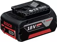 Bosch Werkzeugakku GBA 1600A002U5, Professional, 18V / 5,0Ah, Schiebeakku