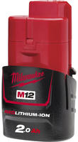 Milwaukee M12B2 12V / 2,0 Ah Li-Ion Ersatzakku (M12B2)