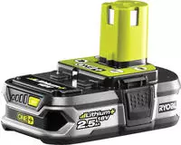 Ryobi ONE+ RB18L25 Akku 18V 2,5Ah Li-Ion mit IntelliCell-Technologie