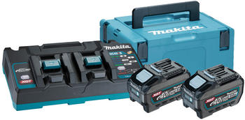 Makita BL4040 XGT 40V + Doppelladegerät (191U00-8)