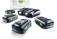 Festool Energie-Set SYS 18V 4x4,0/TCL 6 DUO Ausf&uuml;hrung: 4 x Akkupack BP 18 Li 4,0
