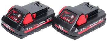 Milwaukee M18 HB3 RedLi-Ion 18V 3,0Ah (4932471069) 2Stk.