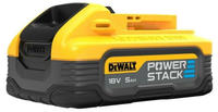 DeWalt Werkzeugakku Powerstack, DCBP518-XJ, 18V / 5,0Ah, Schiebeakku
