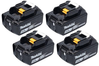 Makita BL1850B 18V 5Ah Set (4er Pack)