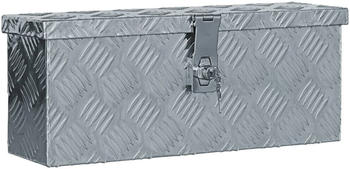 vidaXL Storage Box without Handle Silver 142935