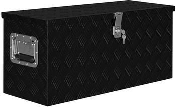 vidaXL Storage Box Black 146442