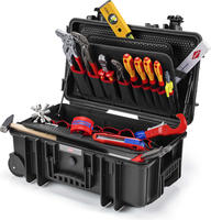 Knipex 00 21 33 S, Knipex Werkzeugkoffer (17 Teile) (00 21 33 S) Schwarz