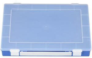 H&uuml;nersdorff Sortierkasten PP-Premium blau 225x335x55 mm