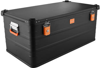 ALUBOX Alukiste mit Stapelecken E141 Liter schwarz (ABX-E141B)