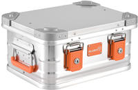 ALUBOX ABX-E18, Alubox Premium Lagerbox 18-250 Liter - Stapelecken- silber Variante,