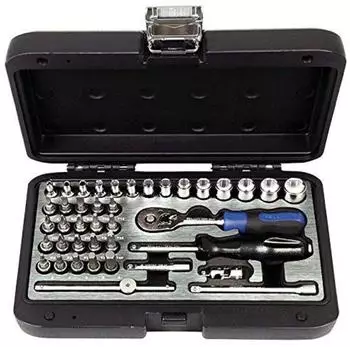 Projahn Industrie-Steckschlüsselkoffer, 1/4", 40-teilig (3901401)