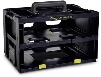 Raaco Sortimentskoffer CarryMore 80 schwarz (146401)