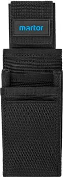 Martor Gürteltasche L für Sicherheitsmesser mit Clip, Nylon, Schwarz (9922.08)