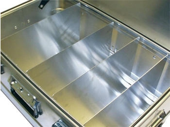 Alutec Trennwand-Set f&uuml;r Aluminiumboxen 4-teilig (20000)