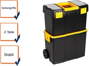 Perel Werkzeugtrolley Werkzeugkoffer Kunststoff (MP70)