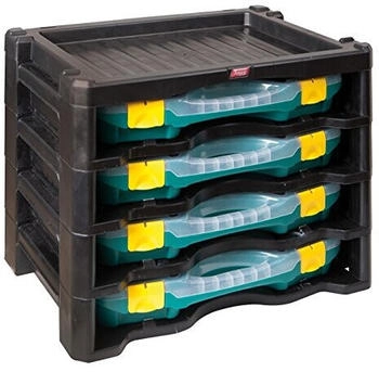 Tayg Sortimentskasten Multibox 2 302008 44,7 x 36 x 31,4mm Kunststoff mit 104 Fächern