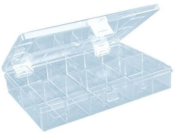Hünersdorff Sortimentskasten PS-COMPACT 613700 25 x 4,6 x 17cm Kunststoff mit 12 Fächern