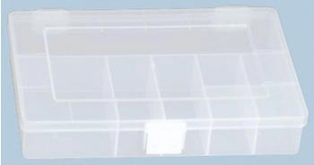 Hünersdorff Sortimentskasten PP-COMPACT 603600 25 x 4,6 x 17cm Kunststoff mit 8 Fächern