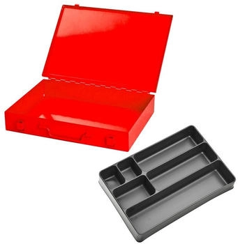 ADB Sortimentskasten 88616 33 x 5 x 23cm Metall mit 6 Fächern