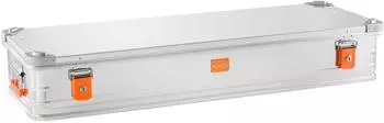 ALUBOX Aufbewahrungsbox Transportbox Alukiste 73 Liter inklusive Schlösser (stapelbar auf E159) Druckguss Stapelecken