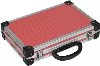 anndora abschließbare (rot) inkl. 2 Schlüssel rot 22 cm x 8.5 cm x 32.5 cm