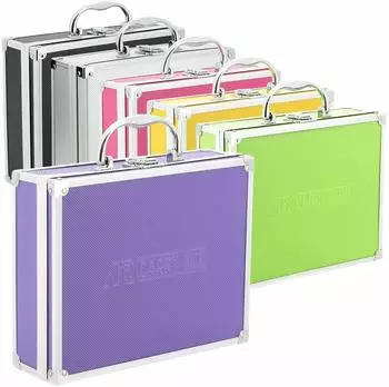 Eci Tools Aluminium Koffer Lila Box mit Schaumstoffeinlage 560025 Lila
