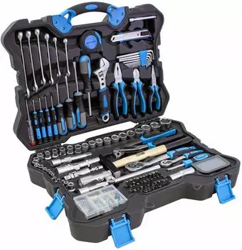 K&auml;rcher Werkzeugset 135-teilig (135-tlg) Chrom Vanadium & Karbonstahl im Koffer
