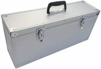 Eci Tools Aluminium Koffer Silber Entnehmbarer Deckel (LxBxH) 550 x155 x 240 mm