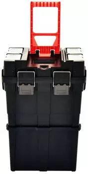 vidaXL Werkzeugbox Werkzeug-Organizer Trolley mit Griff 45x36x90 cm