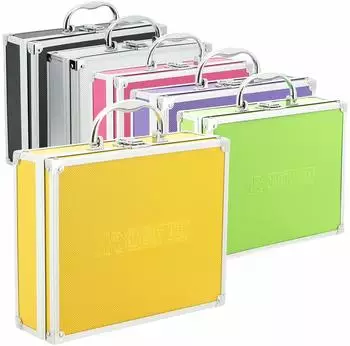 Eci Tools Aluminium Koffer Gelb Box mit Schaumstoffeinlage 560026 Gelb