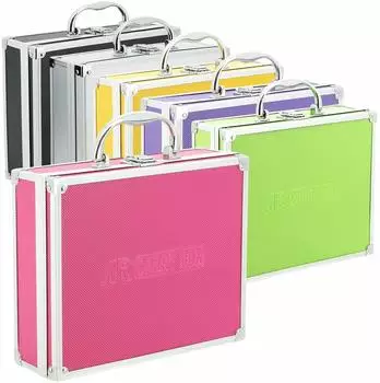 Eci Tools Aluminium Koffer Pink Box mit Schaumstoffeinlage 560024 Pink