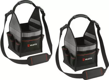 Eci Tools Werkzeugtasche 2 x Werkzeug Installationstasche ohne Metallteile LBH 220x220x420 mm